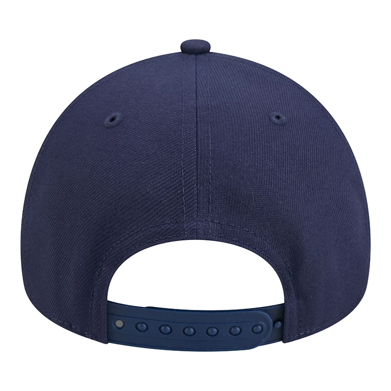 Youth New Era Navy Montreal Canadiens 9FORTY A-Frame Adjustable Hat