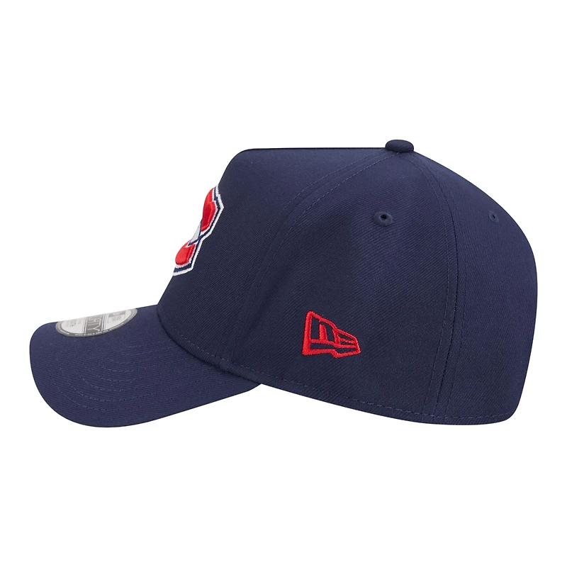 Youth New Era Navy Montreal Canadiens 9FORTY A-Frame Adjustable Hat