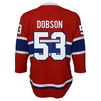 Youth Noah Dobson Red Montreal Canadiens Replica Player Jersey