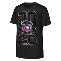 T-shirt noir Outerstuff Youth pour les séries éliminatoires de la Coupe Stanley 2026 des Canadiens Montréal