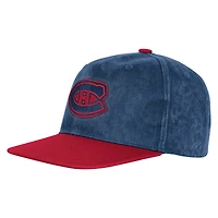 Casquette ajustable True Retro bleue des Canadiens de Montréal pour jeunes Outerstuff