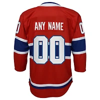 Youth Red Montreal Canadiens 2020/21 Home - Custom Premier Jersey