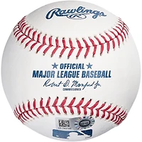 Ballon de baseball autographié par André Dawson avec l'inscription « 77 NL ROY »