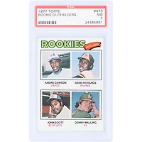 Andre Dawson Montreal Expos 1977 Topps #473 PSA Authenticated 7 Rookie Card