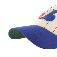 Casquette ajustable '47 x Rawlings Natural/Royal Montréal Expos à rayures fines
