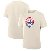 Men's Fanatics Tan Montreal Expos Alternate Logo Legacy T-Shirt