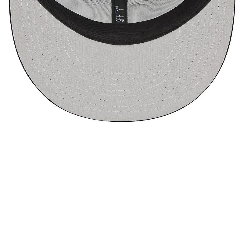Casquette Trucker 9FIFTY Snapback de la collection Cooperstown des Expos de Montréal New Era pour homme, noire