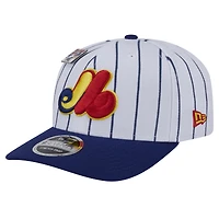 Men's New Era White/Royal Montreal Expos 2024 Big League Chew Original 9SEVENTY Adjustable Hat