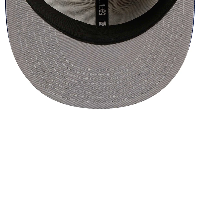 Men's New Era White Montreal Expos Cooperstown Collection Corduroy Classic 59FIFTY Fitted Hat