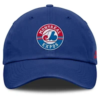 Casquette ajustable Nike bleue des Expos de Montréal pour homme