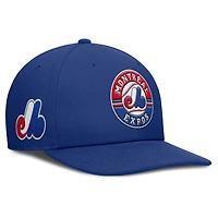 Casquette Nike Pro Performance Snapback bleue des Expos de Montréal pour homme