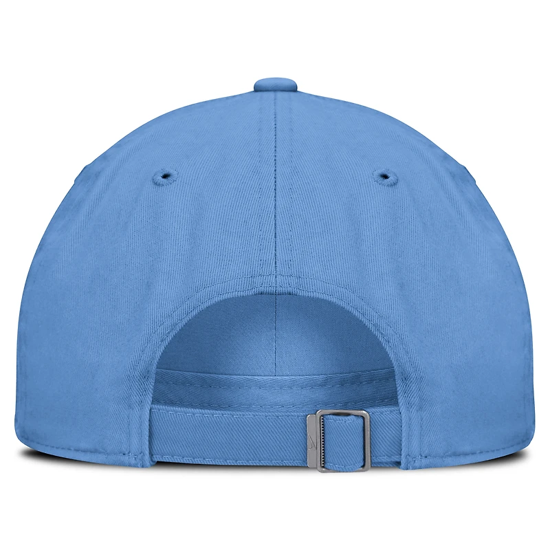 Casquette ajustable Nike bleu clair pour homme, modèle Montréal Expos Cooperstown Club