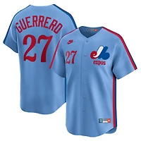 Men's Nike Vladimir Guerrero Powder Blue Montreal Expos Cooperstown Collection Limited Jersey