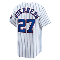 Men's Nike Vladimir Guerrero White Montreal Expos Throwback Cooperstown Collection Limited Jersey