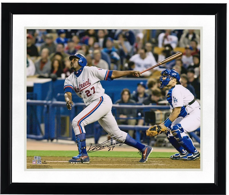 Vladimir Guerrero Montreal Expos Autographed 16" x 20" Hitting Photograph