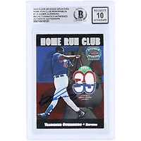 Carte autographiée de Vladimir Guerrero (Expos de Montréal) de 2003, Fleer Splendid Splinters GU Relic #SSVG #/599, authentifiée par Beckett Fanatics Witnessed (10 cartes).