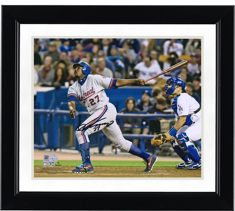 Vladimir Guerrero Montreal Expos Autographed 8" x 10" Hitting Photograph