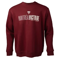 Men's Maroon Montreal Victoire Sweatshirt