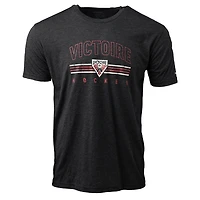 Unisex Black Montreal Victoire Tri-Blend T-Shirt