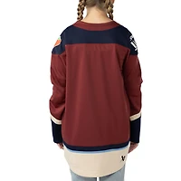 Maillot de hockey réplique rouge pour jeunes l'équipe Montréal Victoire