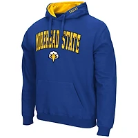 Pull Colosseum Blue Morehead State Eagles Arch & Team Logo 3.0 pour homme