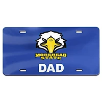 Plaque d'immatriculation WinCraft Morehead State Eagles Specialty Dad