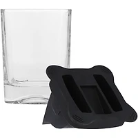 Morehouse Maroon Tigers 10oz. Ice Wedge Glass