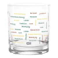 Morehouse Maroon Tigers 14oz. Black History Month Rocks Glass