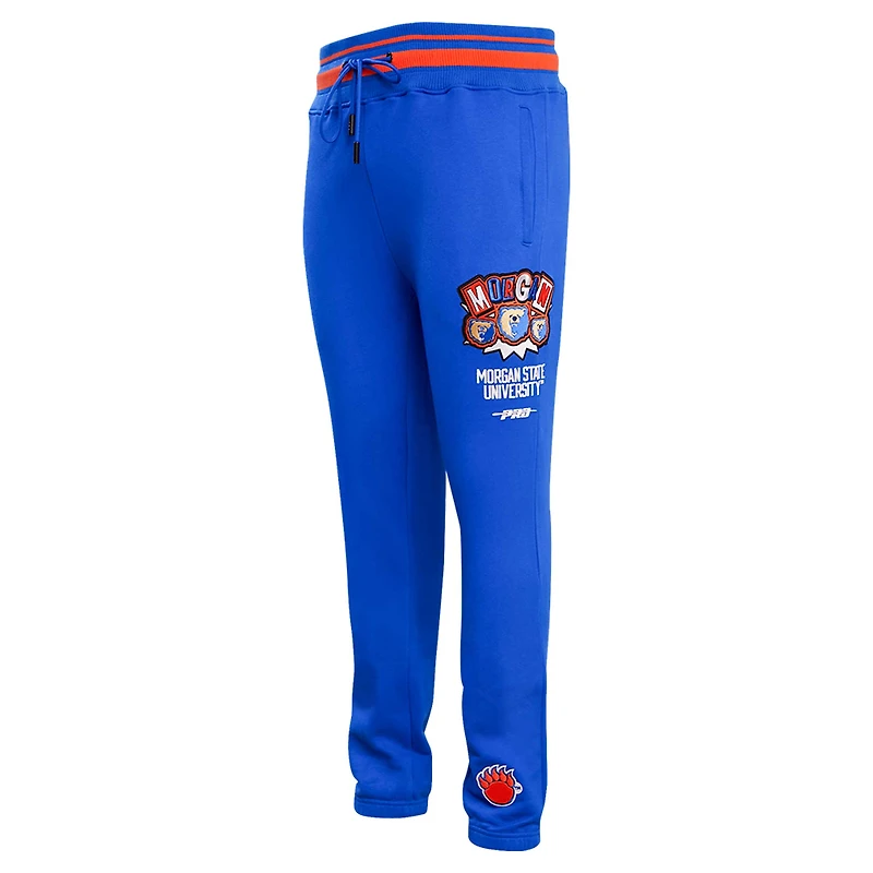Pantalon de survêtement en polaire Pro Standard Royal Morgan State Bears Homecoming pour hommes