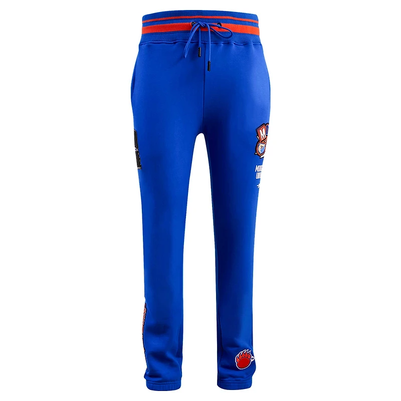 Pantalon de survêtement en polaire Pro Standard Royal Morgan State Bears Homecoming pour hommes