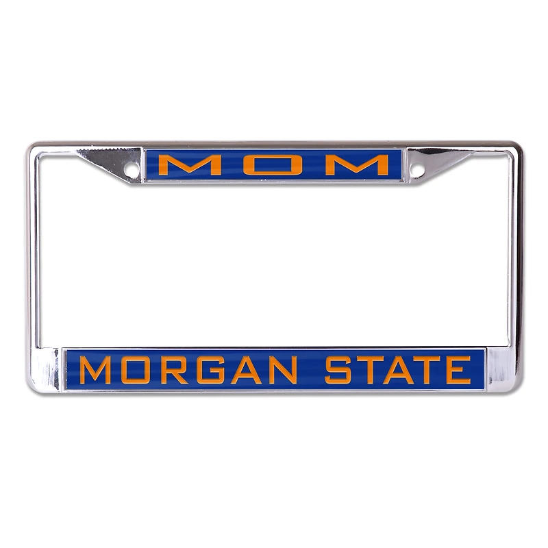 Cadre de plaque d'immatriculation WinCraft Morgan State Bears S/L Mom