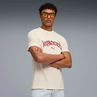 T-shirt homme Puma crème de l'équipe nationale du Maroc ftblCulture