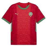Men's Puma Red Morocco National Team 2025 Home Replica Jersey