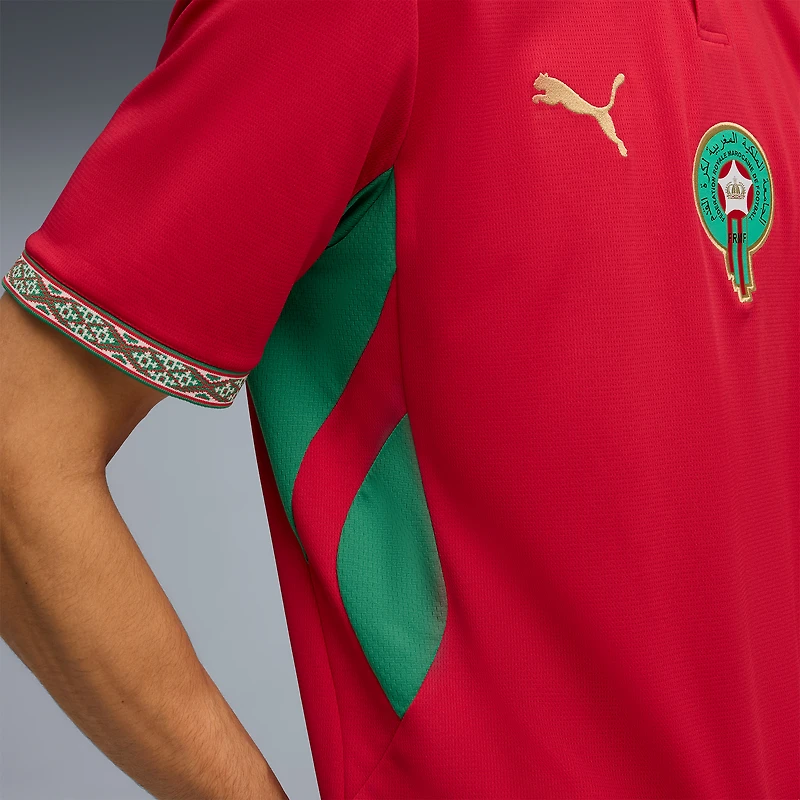Men's Puma  Red Morocco National Team 2026 Home Replica Jersey