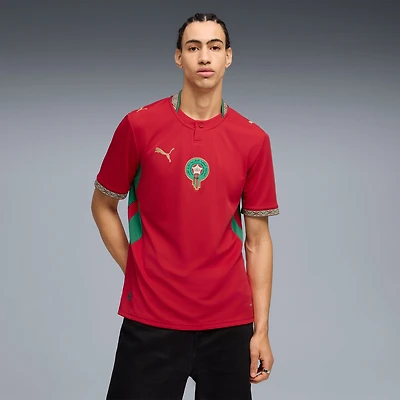 Maillot réplique domicile Puma rouge du Maroc pour homme, saison 2026