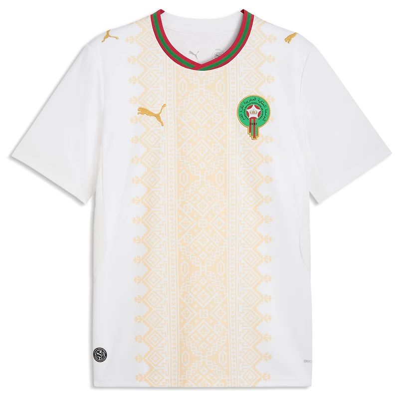 Men's Puma White Morocco National Team 2026 Away Replica Jersey