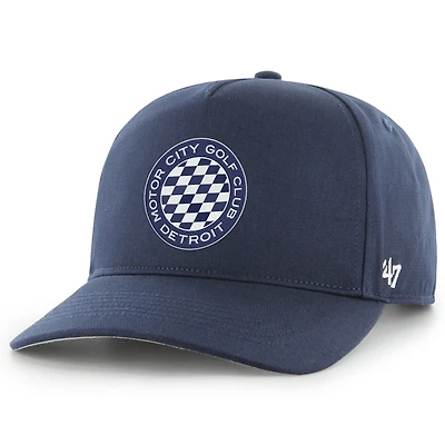 Men's '47 Navy Motor City Golf Club Hitch Adjustable Hat