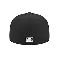 Men's New Era  Black Myrtle Beach Pelicans Theme Nights 59FIFTY Fitted Hat