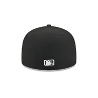 Casquette ajustée 59FIFTY pour homme New Era Black Myrtle Beach Pelicans Theme Nights