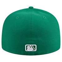 Casquette ajustée 59FIFTY pour homme New Era, thème Myrtle Beach Pelicans, verte
