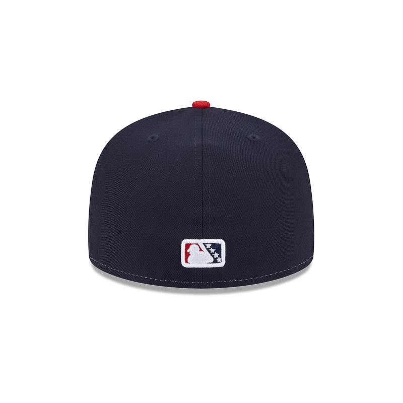 Men's New Era Navy Myrtle Beach Pelicans Theme Nights 59FIFTY Fitted Hat