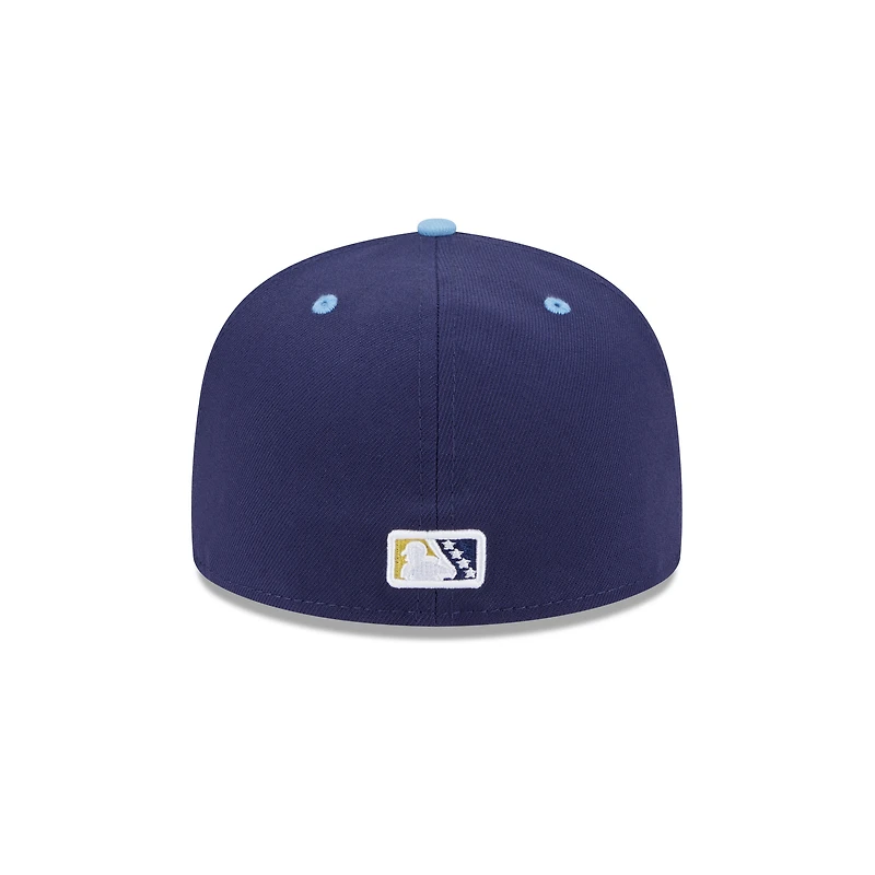 Men's New Era Navy Myrtle Beach Pelicans Theme Nights 59FIFTY Fitted Hat