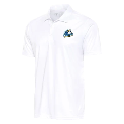 Polo hommage aux Pelicans de Myrtle Beach pour homme, blanc, Antigua