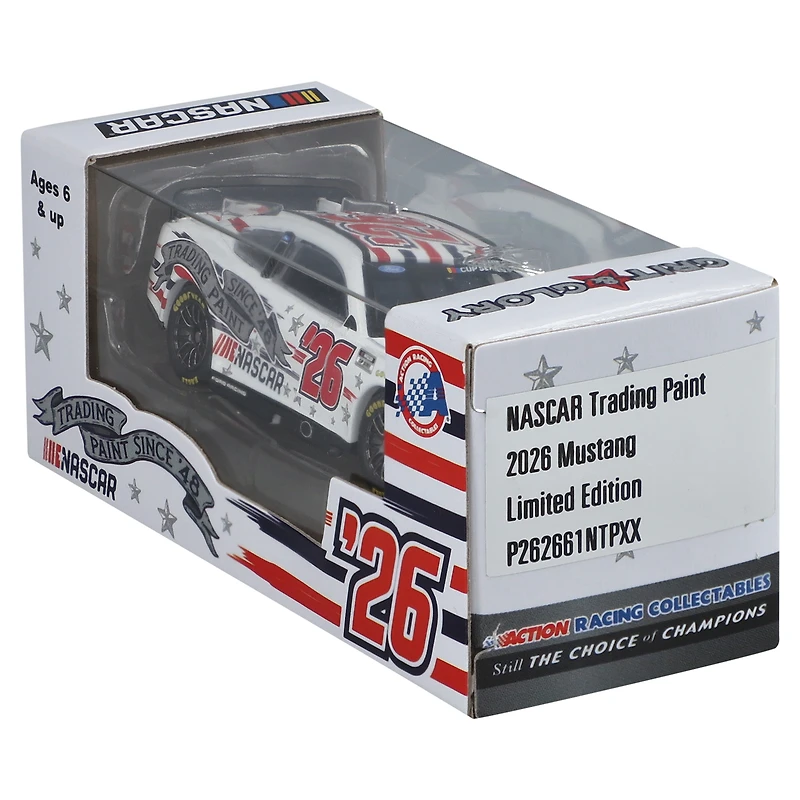 Action Racing NASCAR Merchandise 2026 Trading Paint Since '48 1:64 Regular Paint Die-Cast Ford Mustang