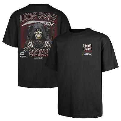 T-shirt noir pour homme « 47 NASCAR Liquid Death Race Day Backer Foundation »