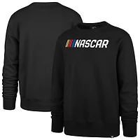 Sweat-shirt homme noir avec logo NASCAR « 47 »