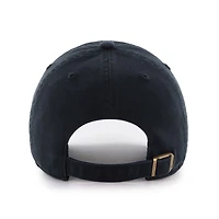 Men's '47  Black NASCAR Low Down Script Clean Up Adjustable Hat