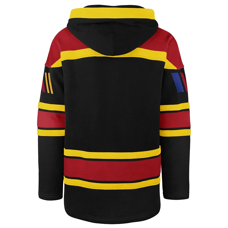 Men's '47  Black NASCAR Superior Lacer Pullover Hoodie