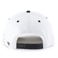 Men's '47 White/Black NASCAR Diamond Cut Hitch Adjustable Hat