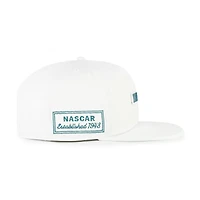 Men's '47  White NASCAR Contemporary Relaxed Captain Adjustable Hat